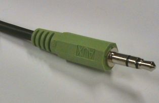 Audio plug 3.5mm (jack)