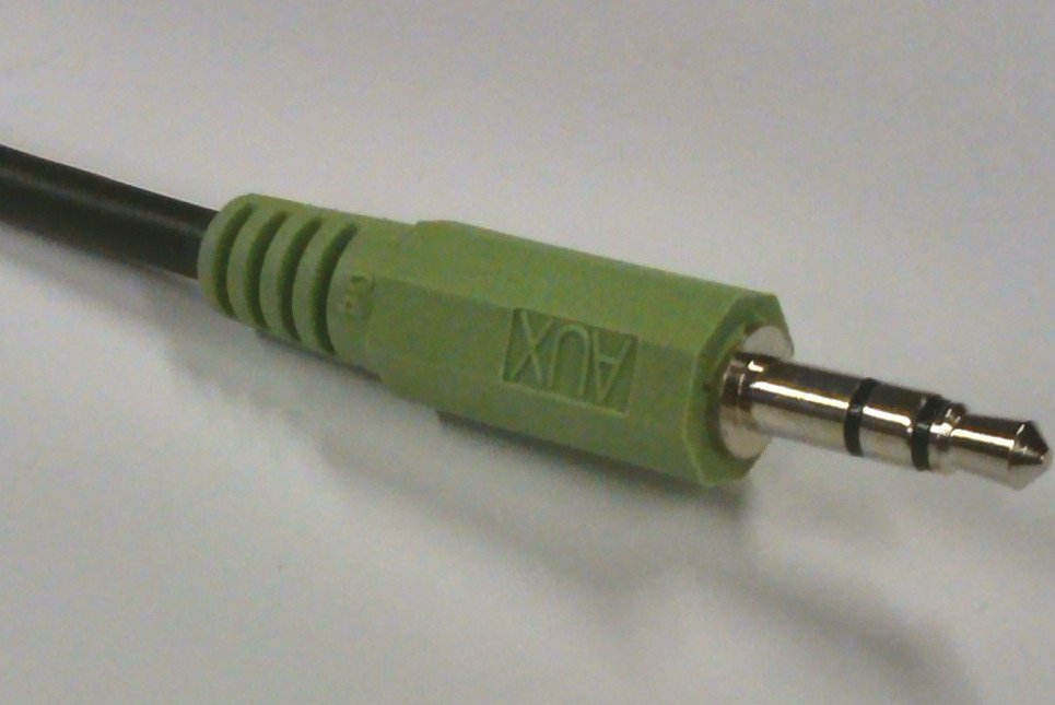 Audio plug 3.5mm (jack)