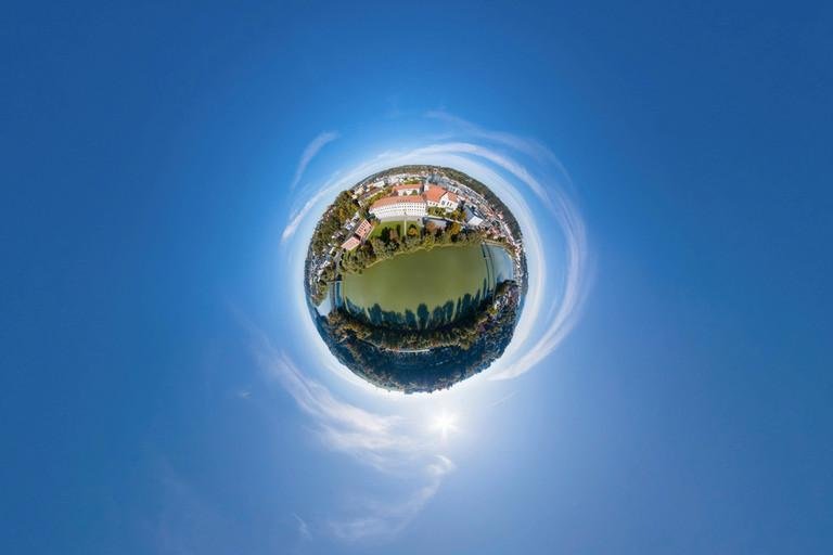 Panoramabild des Campus Passau