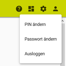 &Auml;ndern des Passworts