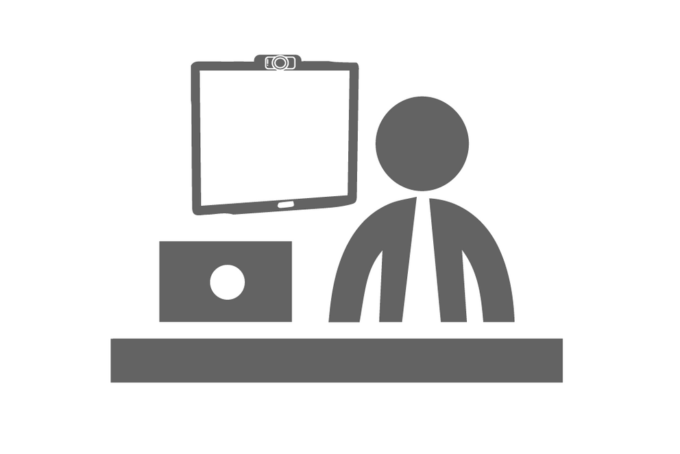 Symbolbild Seminarraum mit Hybrid-Ausstattung (Smartboard + MeetUp) Symbolbild Seminarraum mit Hybrid-Ausstattung (Smartboard + MeetUp)