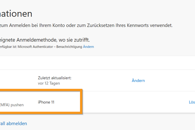 Mircosoftauthenticator App\einrichten