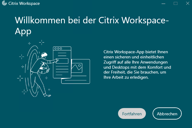Willkomen Citrix App