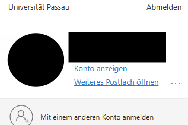 Weiteres Postfach &ouml;ffnen