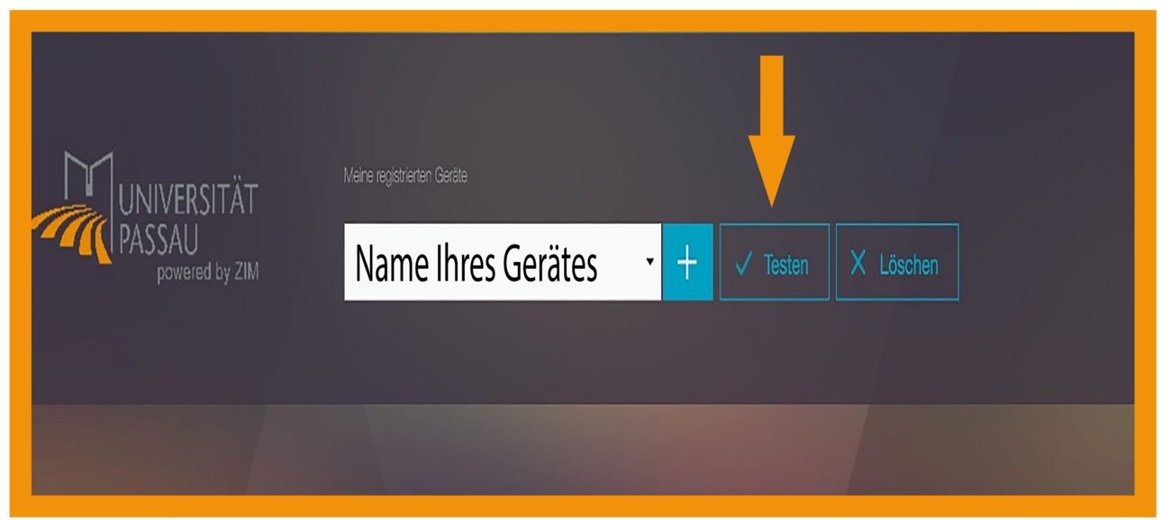 iOS Registrierung 2FA Schritt 6