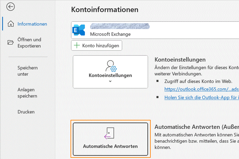 Automatische Antworten