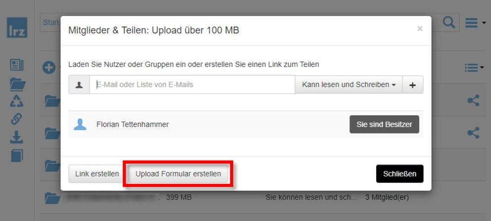 Link zum Ordner erstellen Link zum Ordner erstellen