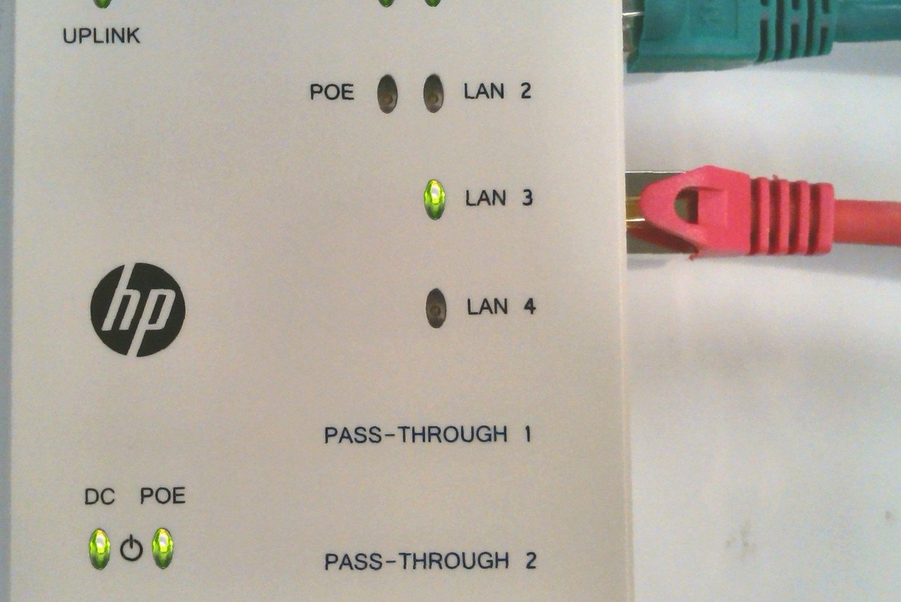 LAN wall box