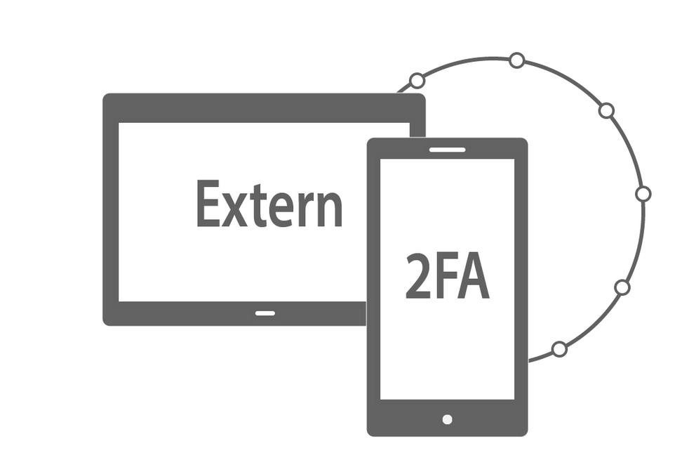 Kachel 2-Faktor-Authentifizierung