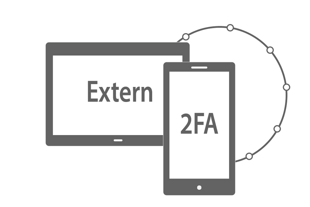 Kachel 2-Faktor-Authentifizierung