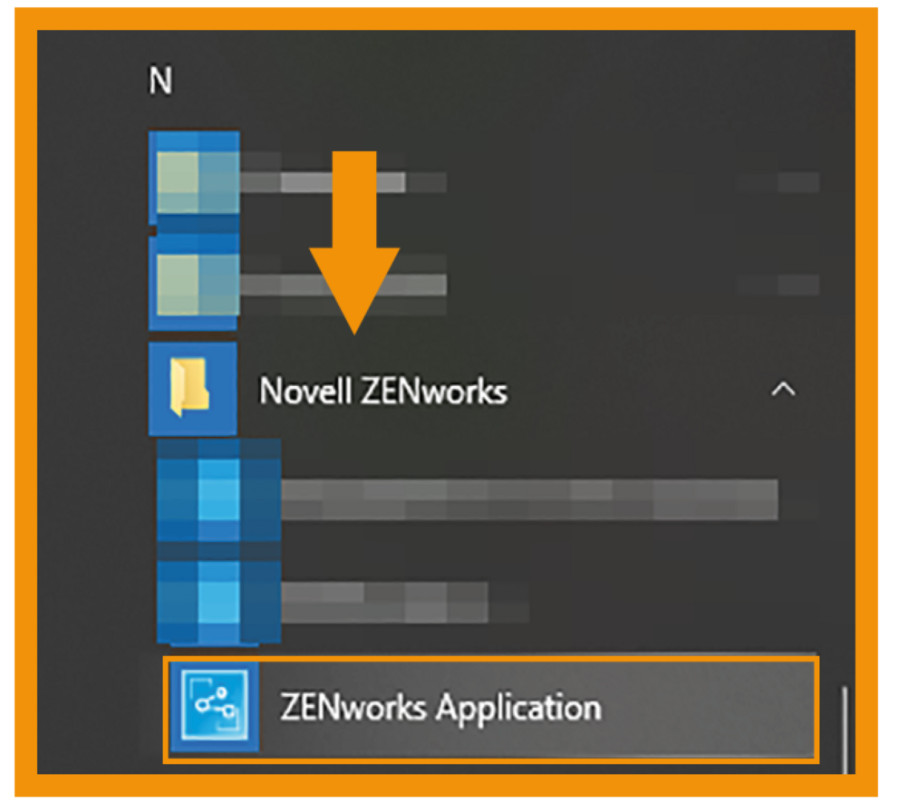 ZenWorks Schritt 2