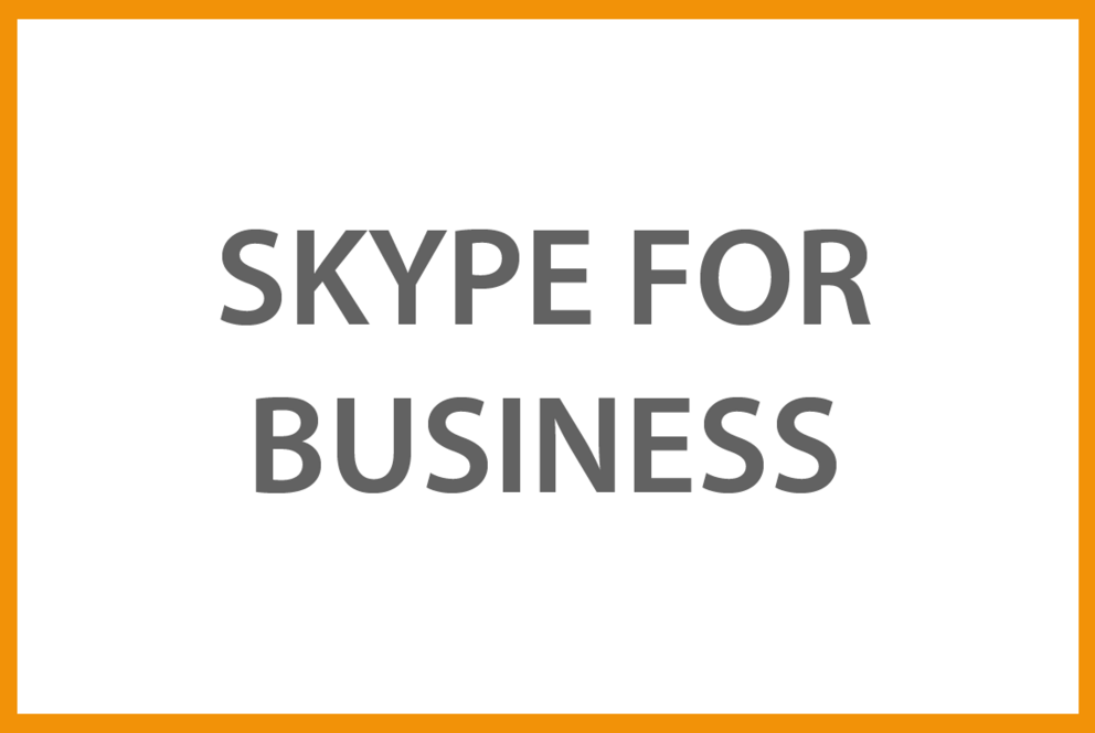 Kachel Skype for Business