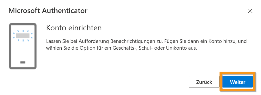Mircosoftauthenticator-App\einrichten