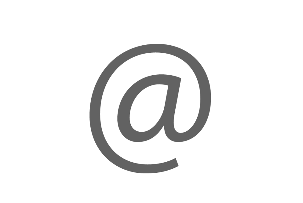 E-Mail-Adresszeichen
