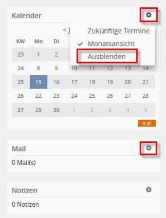 Element ausblenden Element ausblenden