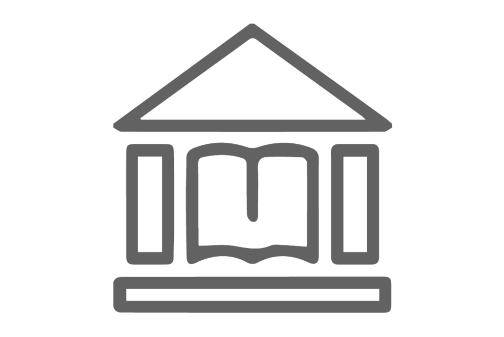 Kachel: Bibliothek