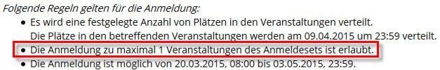 Anmeldung Anmeldung