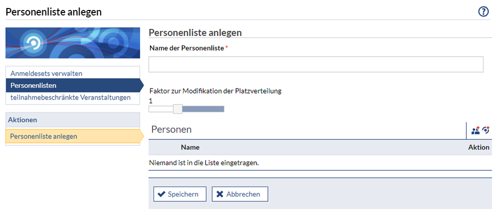 Eine Personenliste in Stud.IP erstellen