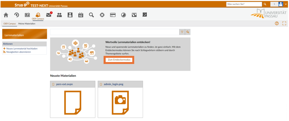 Entdeckermodus