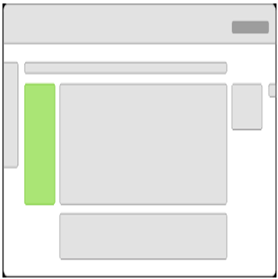 Explorer links auf der Programmoberfl&auml;che gr&uuml;n markiert