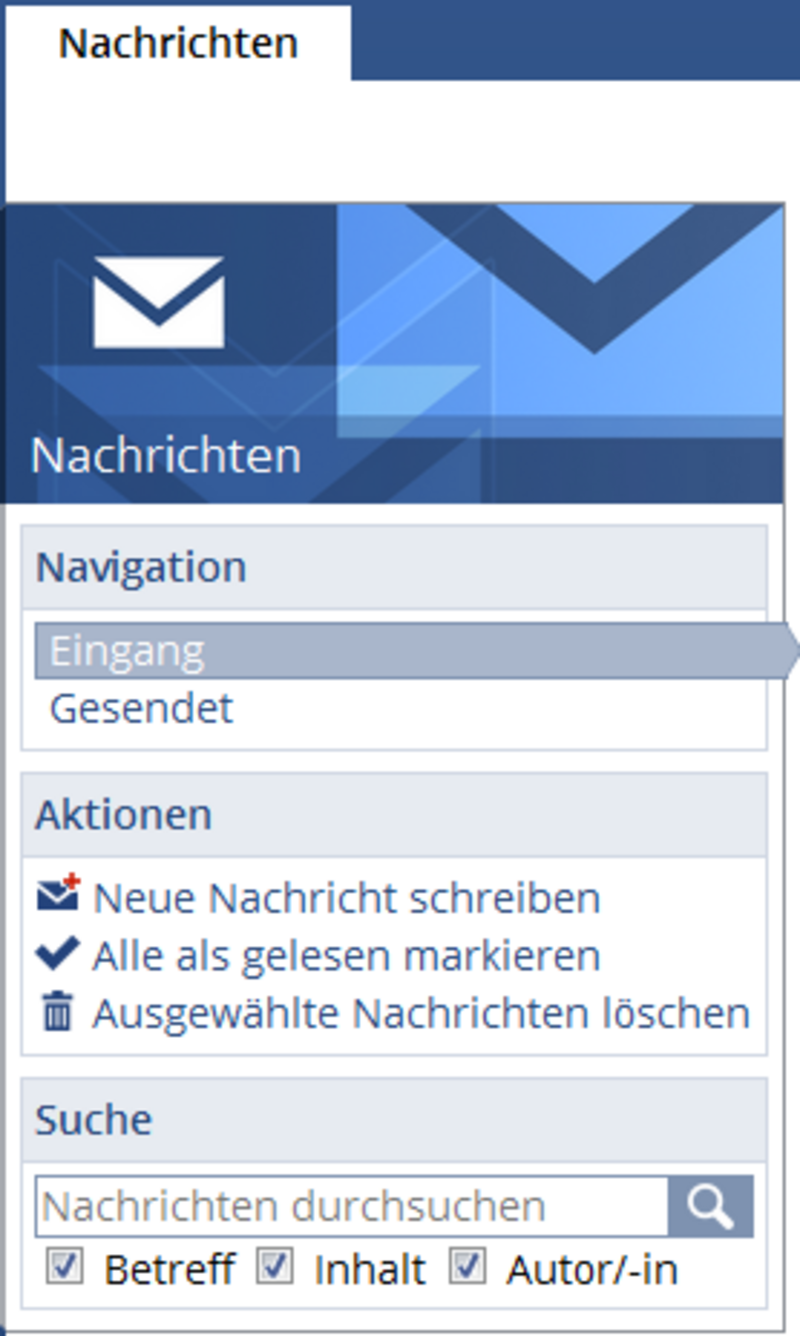 Im Postausgang Befinden Sich Noch Ungesendete Nachrichten Posteingang • Universität Passau