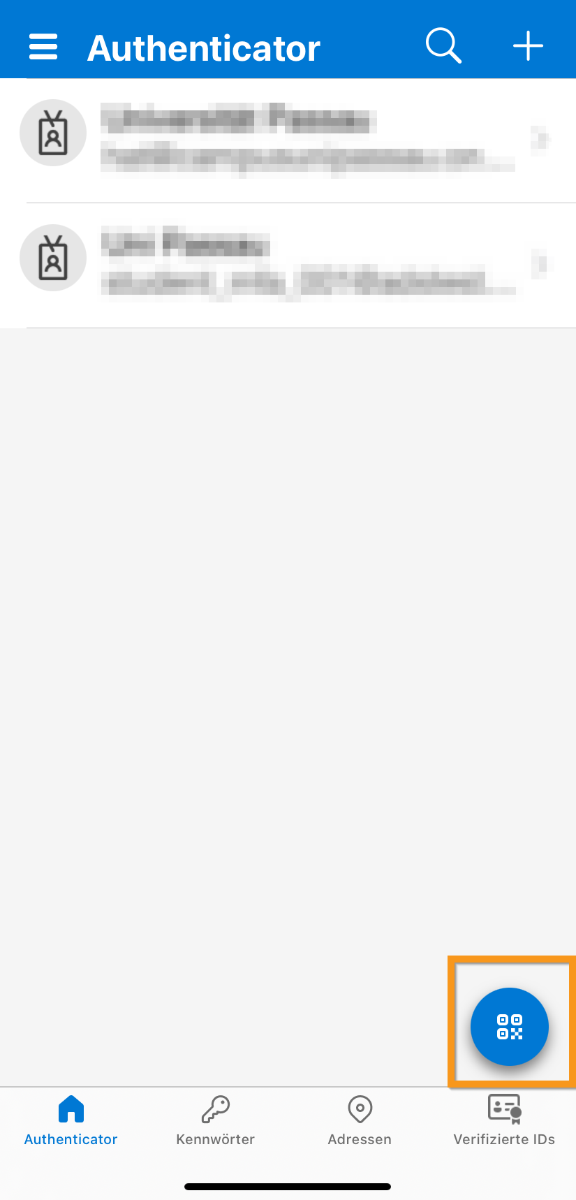 Mircosoftauthenticator App\einrichten