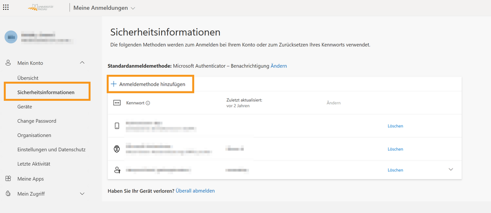 Bild Sicherheitsinformationen