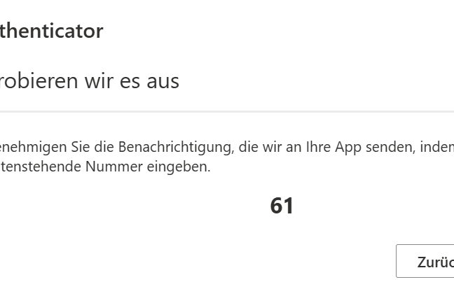 Mircosoftauthenticator App\einrichten