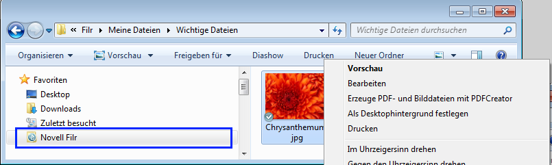 File storage location File storage location